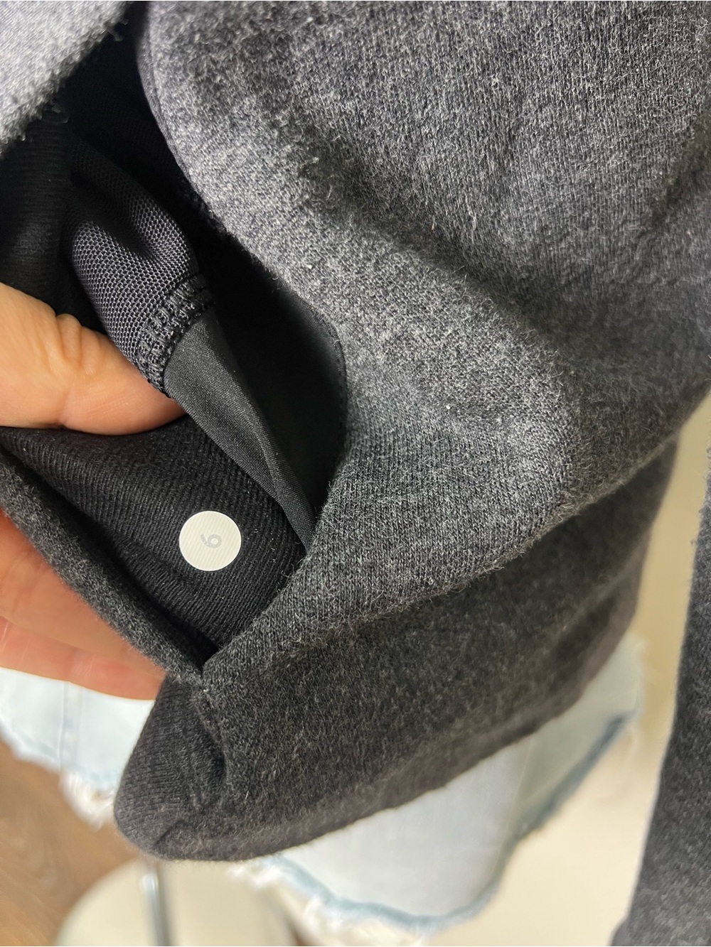 Lululemon Womens &go Take Off Jacket Size 6 Gray Full Zip Athletic Running - Picture 11 of 14
